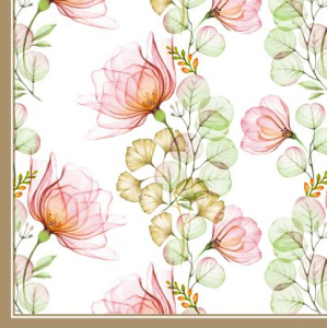 Салфетка 3-сл. 33*33 20л Bouquet Home Collection Classic Летняя фантазия/12пач*кор/25065