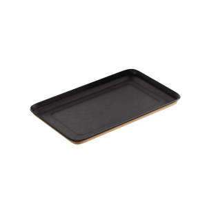 1EA Лоток ONE PLATTER ЧЕРНЫЙ 225/bBL 225*135*12мм /(25шт/550шт*кор)