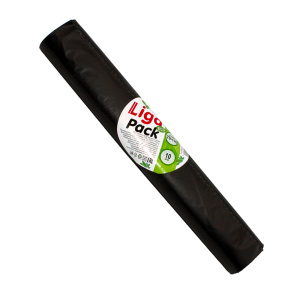 Мешок для мусора 120л. (40мкм) /70*110см "Liga ECO" ПВД (10шт*27рул.*кор)