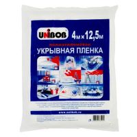 Пленка укрывная 4 х 12,5м /8мкм /30шт/кор UNIBOB / К40187