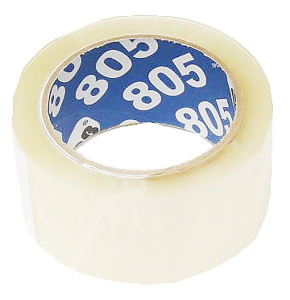 Лента клейкая   75 х 990    UNIBOB 805 прозрачный /4шт*кор/ К36122