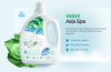 W&W  Кондиционер для белья ASIA SPA 1,5 л/ 4шт*кор