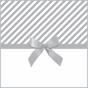Салфетка 3-сл. 33*33  20л Art Bouquet  Подарок серебро /12пач*кор/37877
