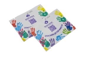 Влажные салфетки   в инд. упаковке Линия Жизни 4*250/1000шт*кор/ТДС60929