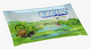 Влажные салфетки  15шт. "Ozone" Зеленый чай /152 шт*кор