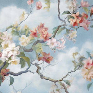 Салфетка 3-сл. 33*33  20л Bouquet Home Collection  Весеннее цветение /12пач*кор/25365