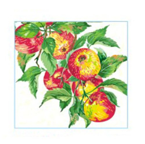 Салфетка 1-сл. 24*24   40л  Desna Design  Яблочная ветвь NEW /32уп*кор/57589