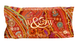 Влажные салфетки   20шт W&W ORIENTAL "Восточный Парфюм" /48 шт*кор/WQG-20/WOR-20