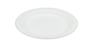 Тарелка белая D=175 mm из сахар. тростника (20пач/50шт/1000шт) Р101
