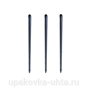 Пика "Призма" 90 мм черная /500шт*35упак/ (17500шт*кор)  ПластЛидер