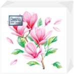 Салфетка 1-сл. 24*24   40л  Desna Design  Магнолия /32уп*кор/25389