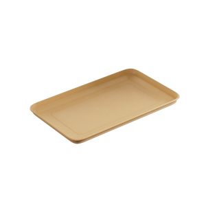 1EA Лоток ONE PLATTER КРАФТ 225/b 225*135*12мм /(25шт/550шт*кор)