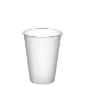 Стакан 360 мл Bubble Cup МАТОВЫЙ  прозрач  ПП 90мм /36 шт *24 уп/864 шт/Смарт