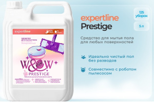 W&W Средство для мытья пола Expert Line  PRESTIGE 5л/WW-2169