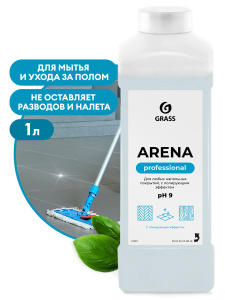 GraSS Средство с полирующ.эффектом для  пола "ARENA"  (нейтральное) 1 л/12шт*кор/218001/ПОД ЗАКАЗ х