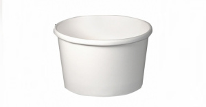 Миска  бумаж OSQ Round Bowl  750мл белая d=150(45/270шт/кор.)кр4655,5403,40802