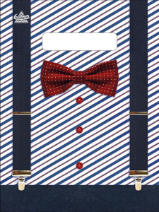 Пакет с выруб. руч. 19х25 (30) (Тико) Костюмчик /3000/100