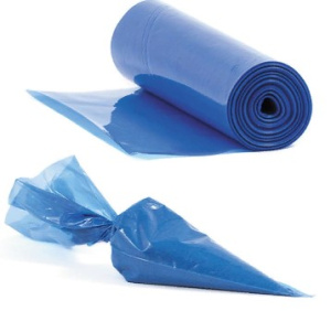 Мешок кондитерский 55 см в рулоне LDPE 3-х слойный, голубой, L /10рул.-100шт/1000шт/ХПП54587