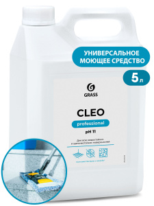 GraSS "Универсальное моющее средство с дез. эффектом/без хлора "CLEO" 5,2 кг /125415