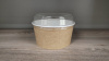 Миска  бумаж OSQ Round Bowl 1000мл крафт/бел d=150(45/270шт/кор)кр4655,5403,40802