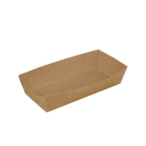 Лоток A1 ECO HD 165*70*40 крафт/крафт ( Хот Дог)  50\800 шт