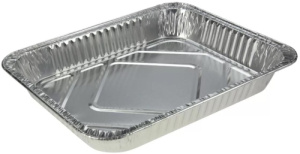 Форма алюм 1125мл /225*175*35/ прямоуг. R29L /50 шт*10уп/500шт/ крышка 2626