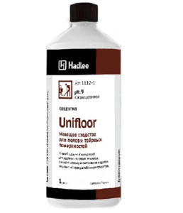 HADLEE Unifloor 1 л Моющее ср-во д/полов и твердых поверхностей /10шт*кор/1112-1