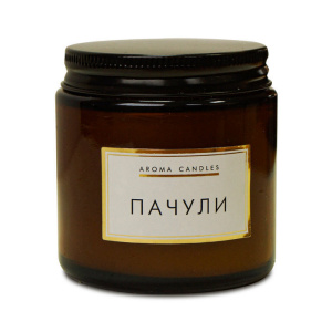 Свечи в банке ароматизир. "Пачули" 200 гр /12 шт/321842