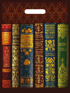 Пакет с выруб. руч. 30х40 (50) (Интерпак) Книги /1000/50