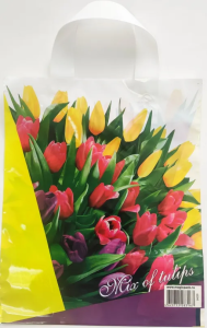 Пакет с петл.ручкой  25х30 (60) (MagicPack) Микс тюльпан /1000/25