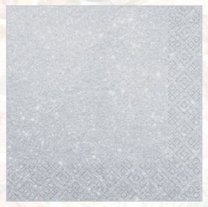 РАСПРОДАЖА Салфетка 3-сл. 33*33 20л Bouquet Silver Серебро /12пач*кор/37020
